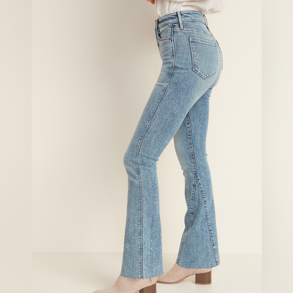 Old Navy Light Blue Flare Jeans